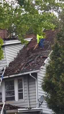 Father and Son don't just repair by patching up your roof they skin it to the skelington and let you know if anything else needs to be done