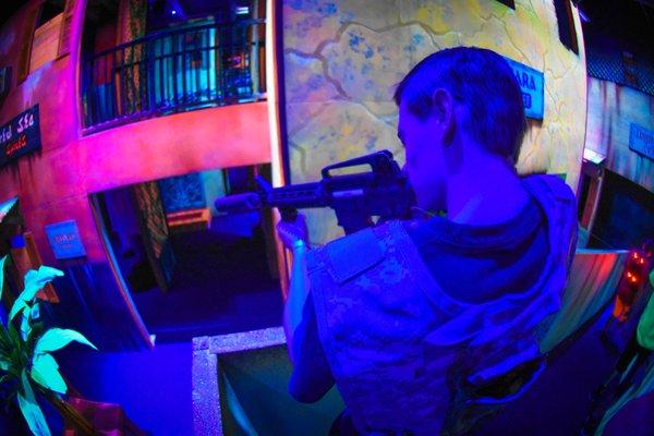 It's Game on in Laser Tag