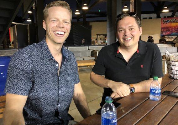 Fastmetrics guests at Quakes game