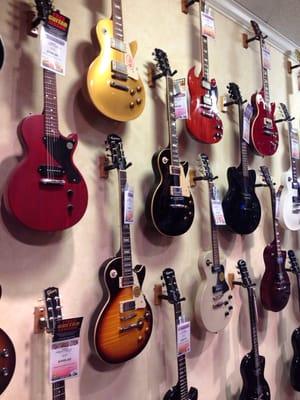 Gibson and Epiphone!