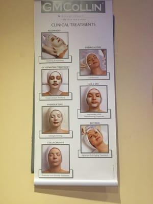 Different type facial treatments