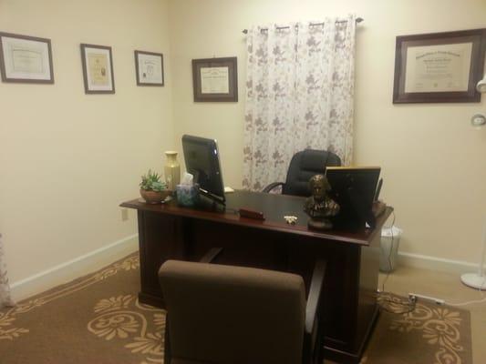 Dr. Charmaine Herman's office at Agape Upper Cervical Health Center, Inc in Alpharetta,  GA