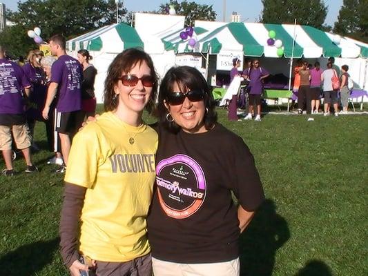 We always love to participate in the Alzheimer's Association Memory Walk in Chicago each year.