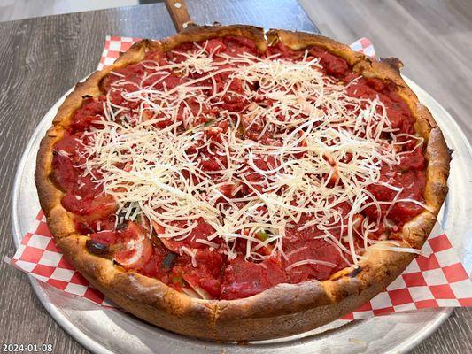 Chicago Deep Dish Pizza