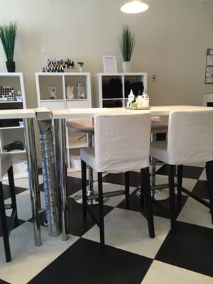 Part of the nail bar