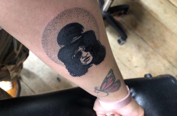 Slash tat done by Rey