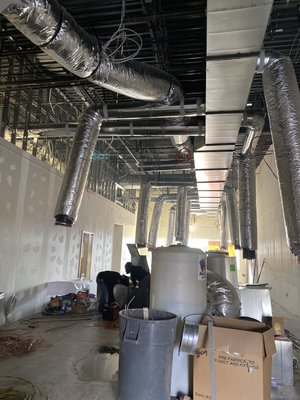 Commercial duct work