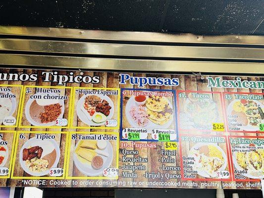 The BEST pupusas in town!