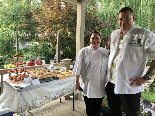 Husband and Wife the chefs