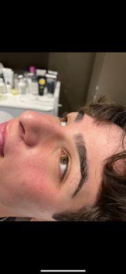 Mens brows perfected daily too!