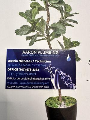 Aaron Plumbing