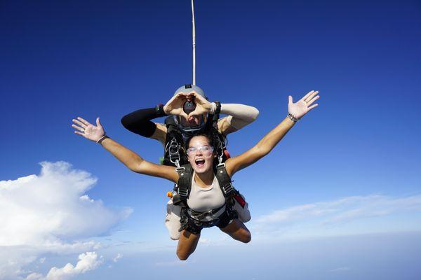 Tandem Skydiving at Skydive Cross Keys in Williamstown., New Jersey