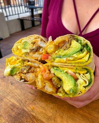 Breakfast Burritos. To Go, Delivery or eat in-restaurant. Breakfast and brunch.