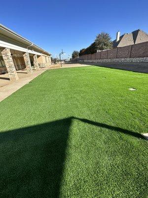 Comercial turf Installation