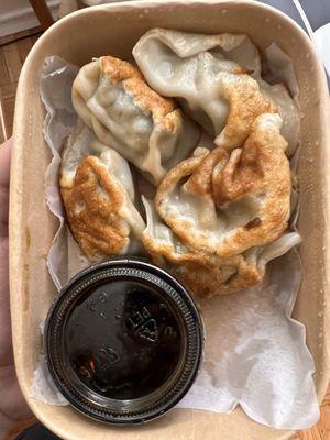 Homemade Fried Pork & Chives Dumplings