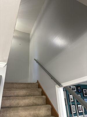 Staircase painted