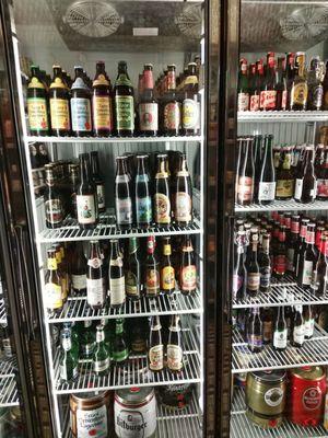 Serious selection of beers