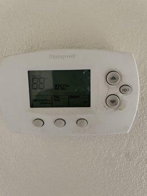 Current temp of my apartment. It gets worse