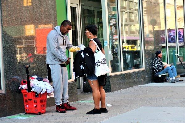 Both of these clowns stole merchandise from Burlington on Sixth Avenue that supposedly has alert Security at the entrance on Oct. 22, 2021.