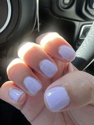 Gel manicure disaster