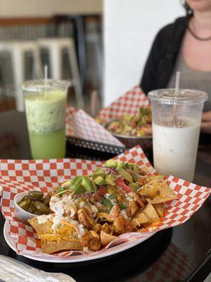 Horchata & Cucumber Limeade were absolutely delicious