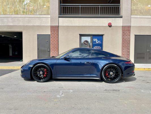 Ceramic coating perfection on my 2016 Porsche 911 GTS