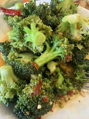 Szechwan Broccoli- wonderful!