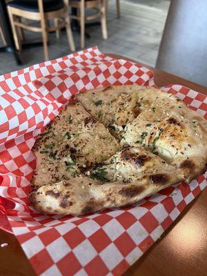 Garlic naan. Amazing!