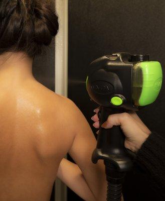 Heated Spray Tan