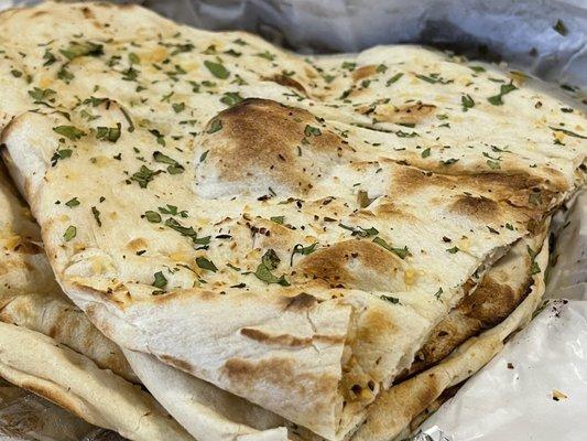 Garlic naan