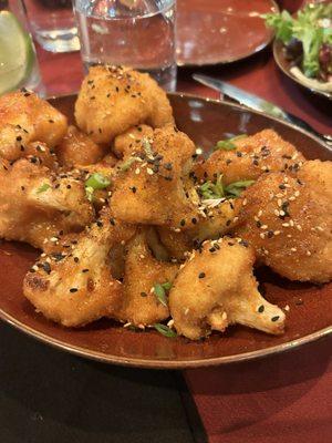 Crispy cauliflower