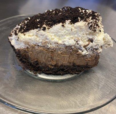 Chocolate Cream Pie Slice