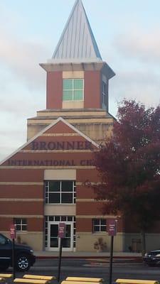 The outside of the Bonner International Chapel