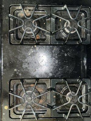 gas stove (BEFORE)