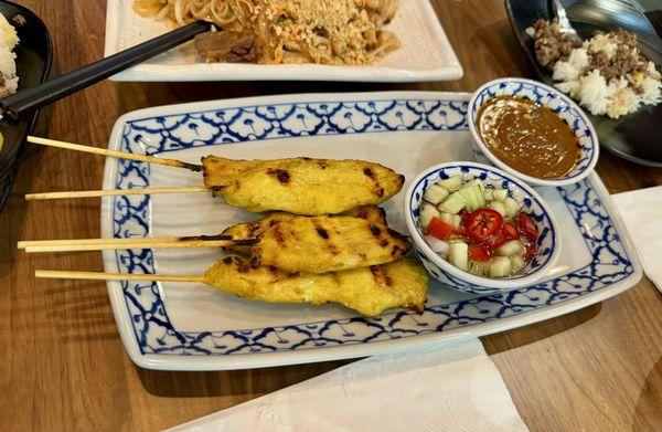 Chicken satay