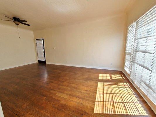 living room us bright and airy