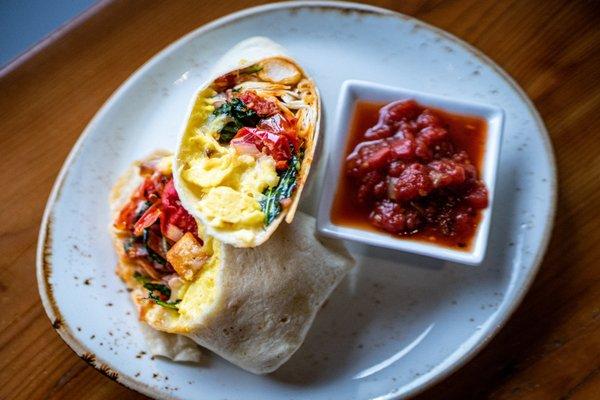 Spur's famous breakfast burritos are also offered to grab-n-go.