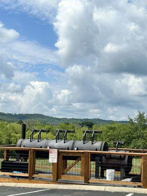 Smoker with a view