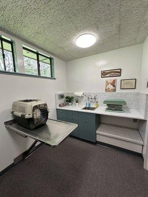 One of the exam rooms