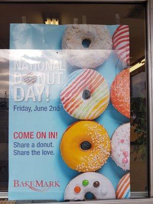 National Doughnut Day (June 2)