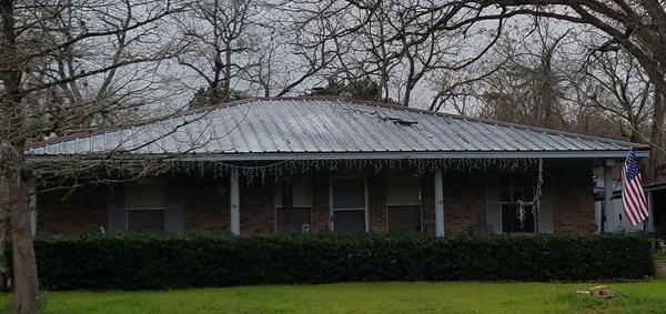 20yr old metal roof