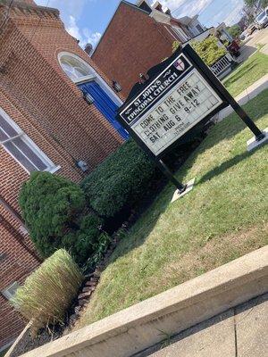 Small job at a local church!