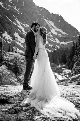 Our bride in Colorado!