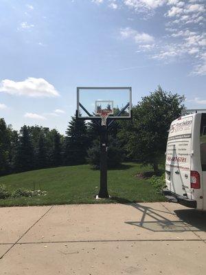 Mega Slam MS72 Basketball System