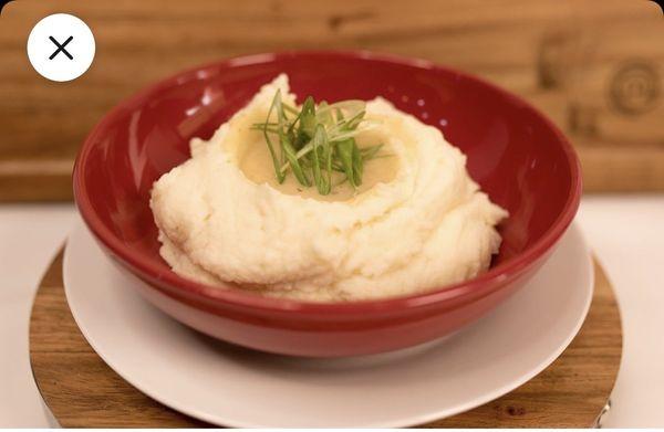 What the Mashed potatoes looked like in the app.