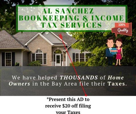 Al Sanchez Bookkeeping & Income Tax Services