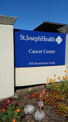 St. Joseph  Health Cancer Center in Santa Rosa.