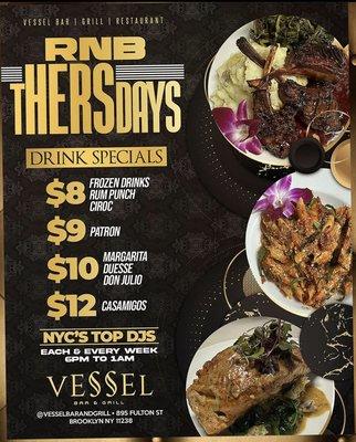 tHERSday Specials!