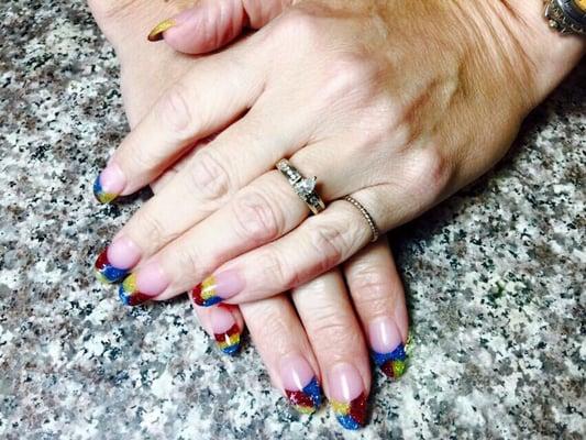 Celebrating autism awareness on your nails