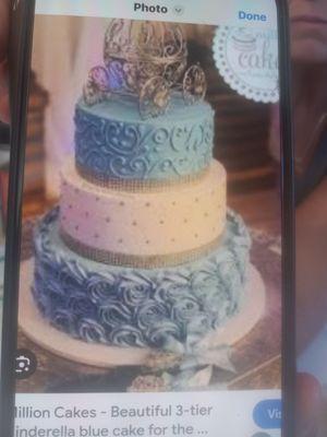 Cinderella  cake